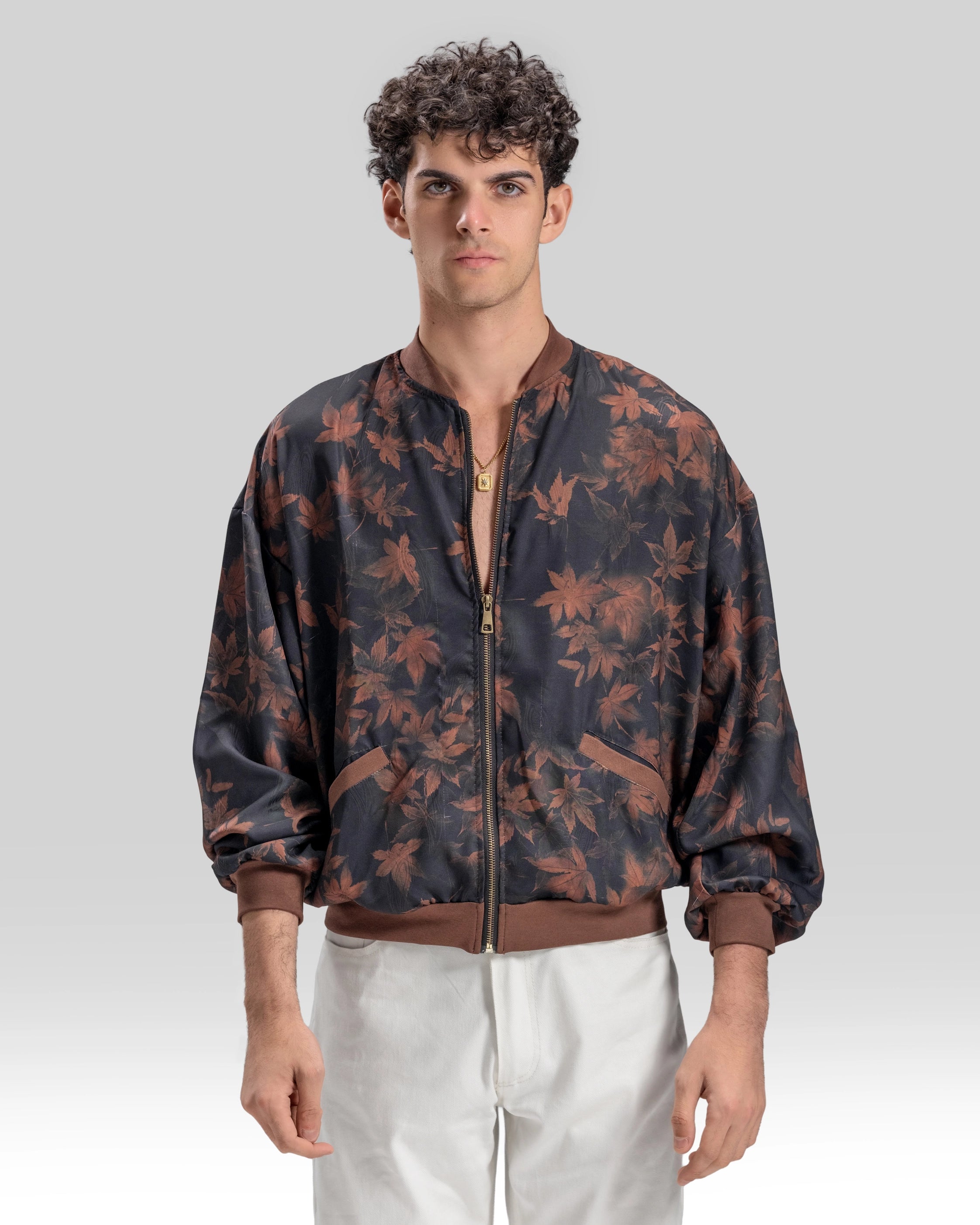 SATIN RELAXED JACKET