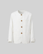 WHITE SUMMER BLAZER