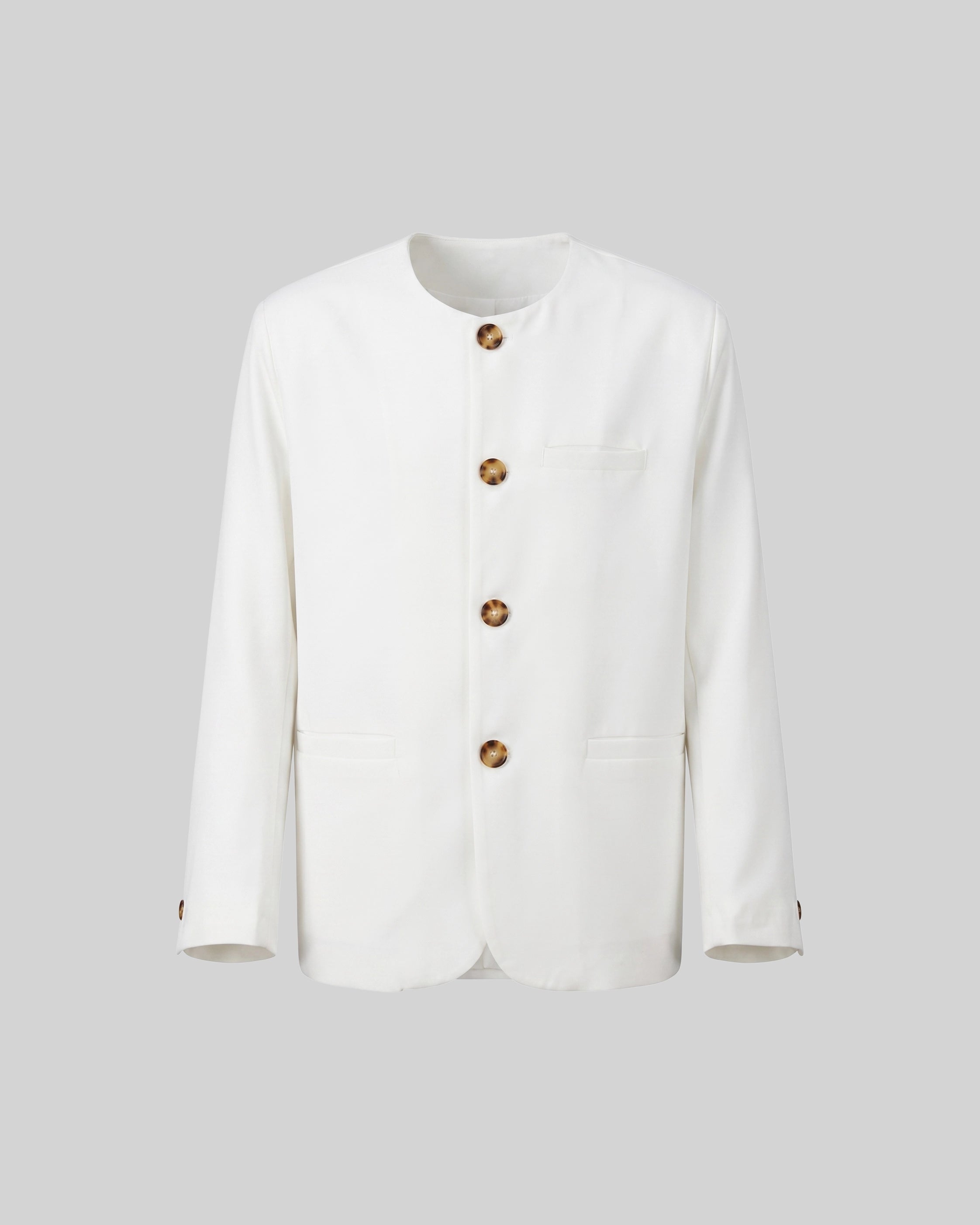 WHITE SUMMER BLAZER