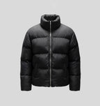 MEN PUFFER JACKET IN BLACK