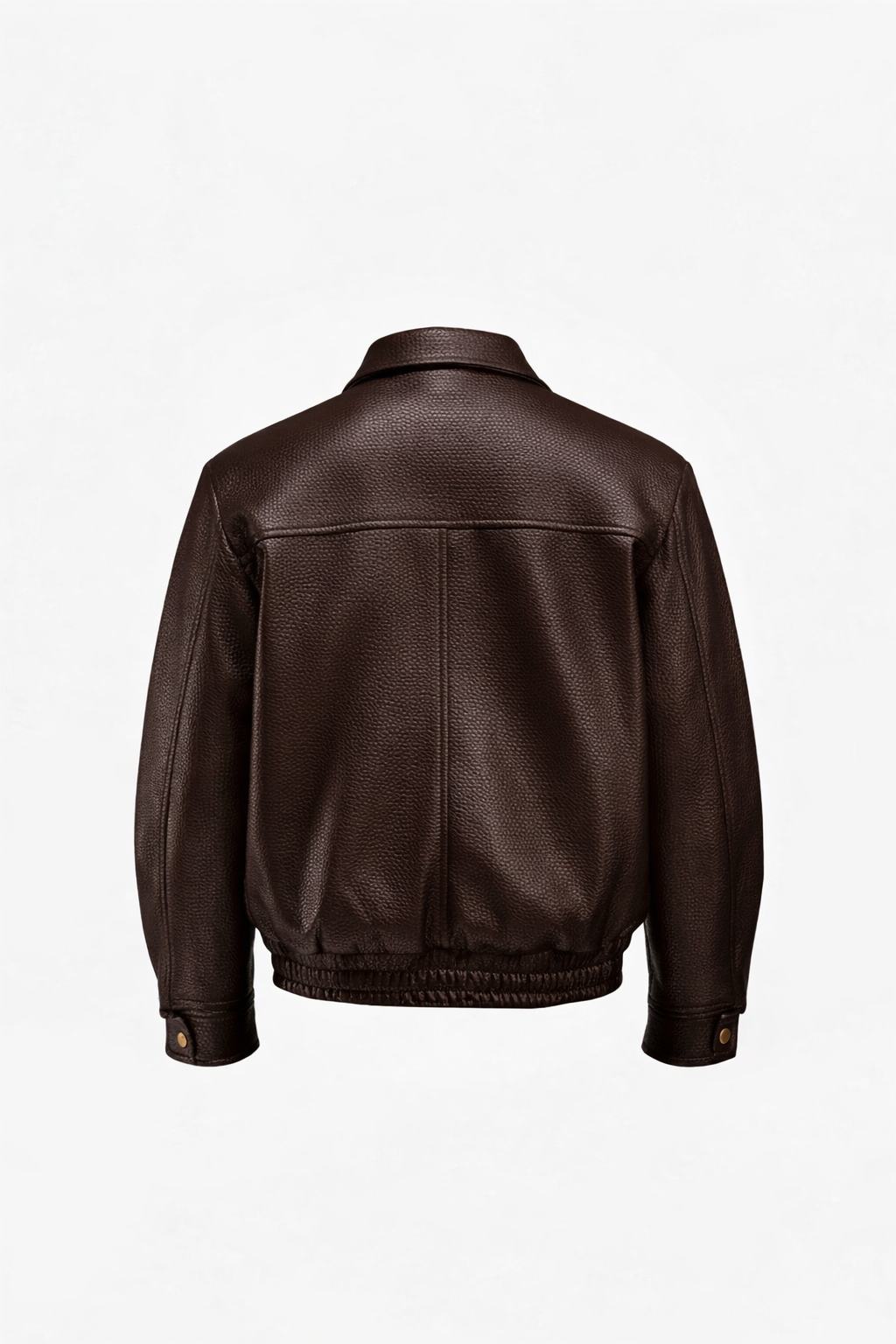 BOMBER JACKET IN BRUN SEPIA