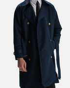 DOUBLE-BREASTED TRENCH COAT