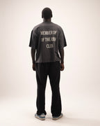 Printed Boxy fit T-Shirt in Gray