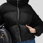 WOMEN PUFFER JACKET IN BLACK