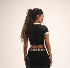 CropTop With White Rib