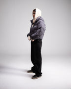 DOWN PUFFER JACKET IN GRAY