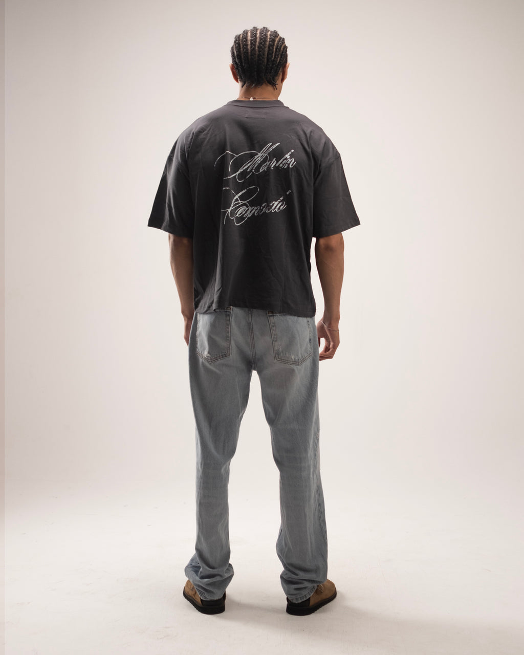 Boxy fit T-Shirt In Gray