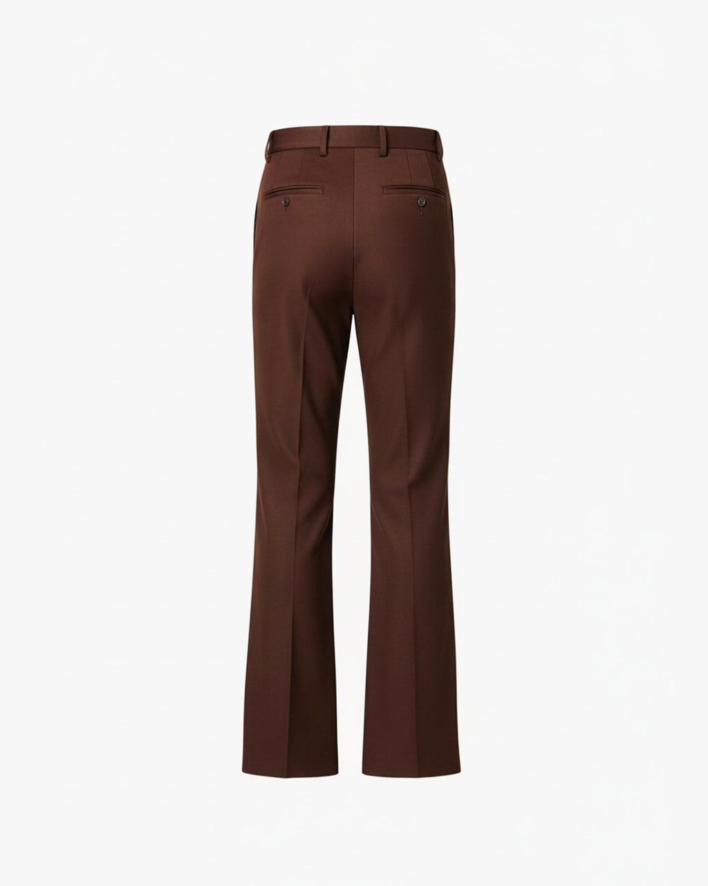 CHINO FLARED IN BROWN
