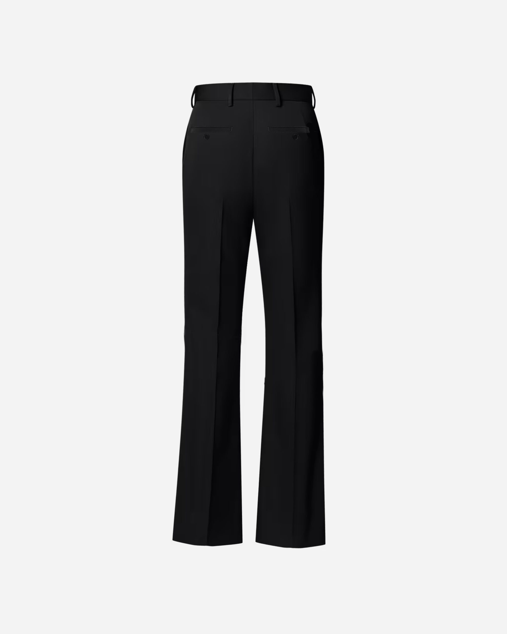 CHINO FLARED IN BLACK