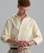 RELAXED SHIRT COTTON IN BABY YELLOW