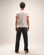 Ringer T-Shirt With Red Rib
