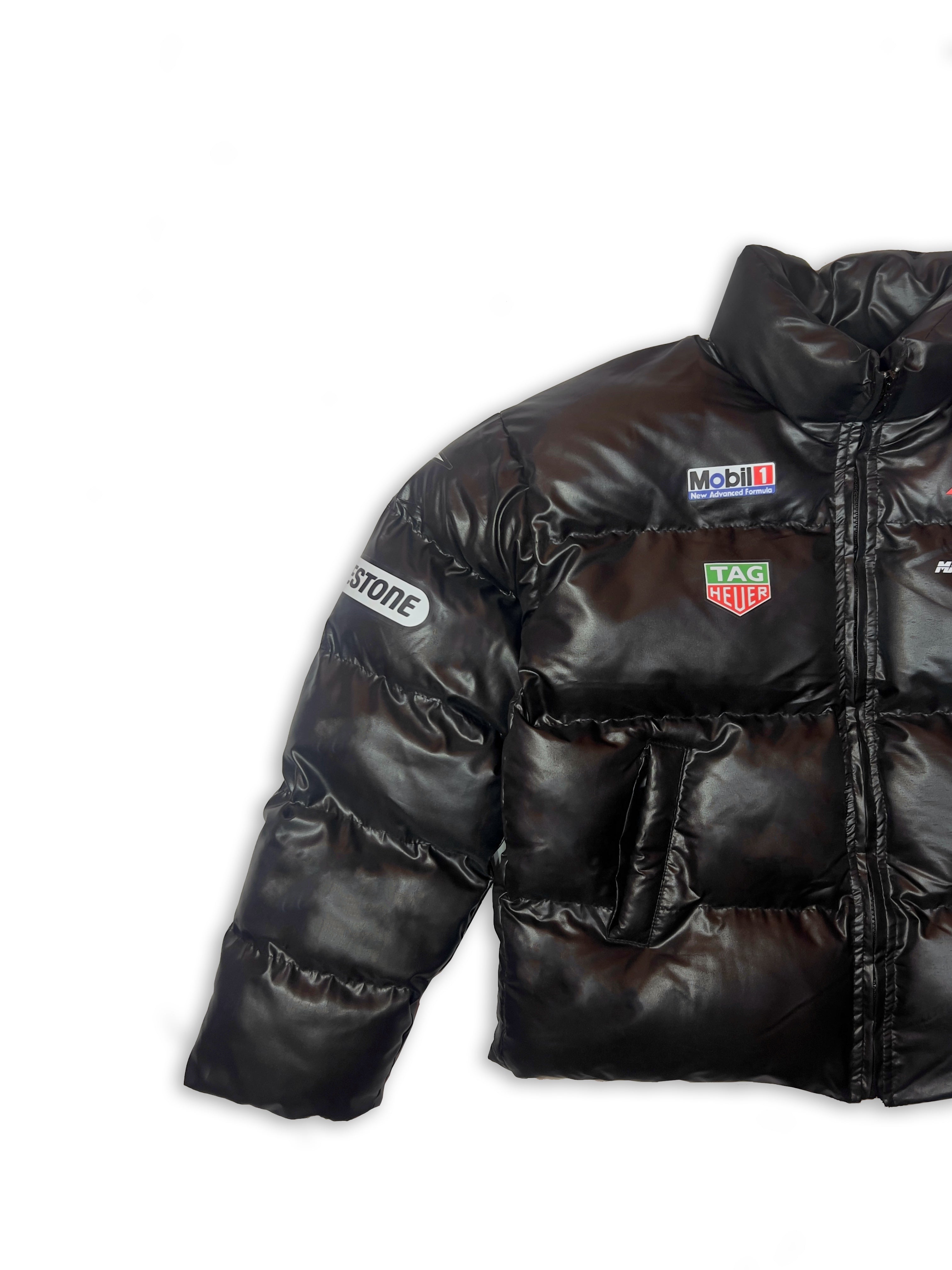Cropped black Puffer jacket (turbo)