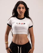 CropTop With Black Rib