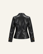 NAPOLEON LEATHER JACKET IN BLACK