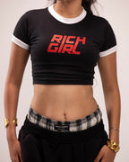 CropTop With White Rib