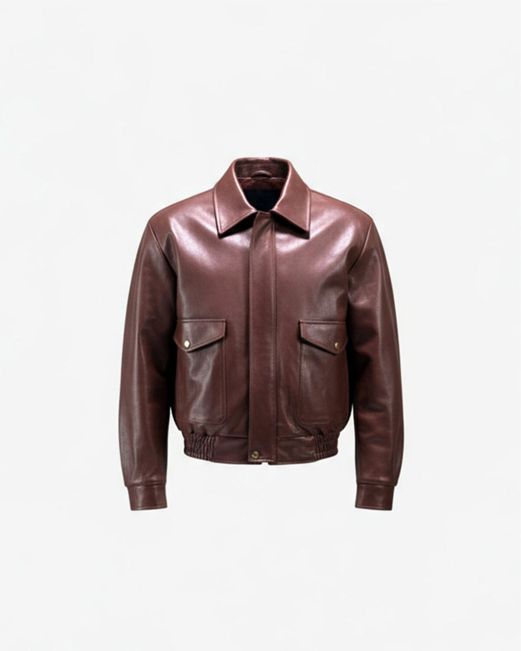 BOMBER JACKET IN
BRUN SEPIA