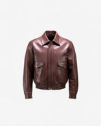 BOMBER JACKET IN
BRUN SEPIA