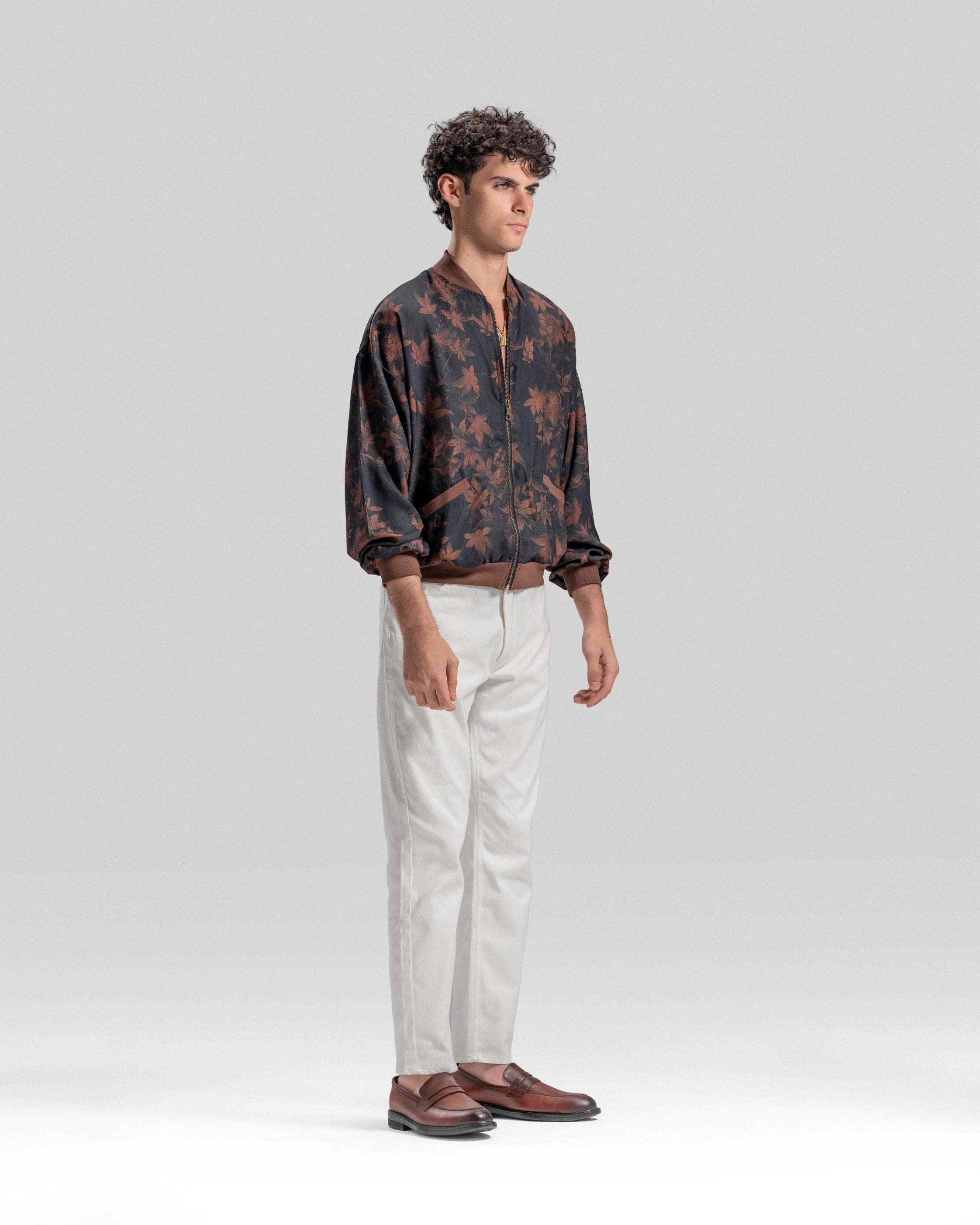 SATIN RELAXED JACKET