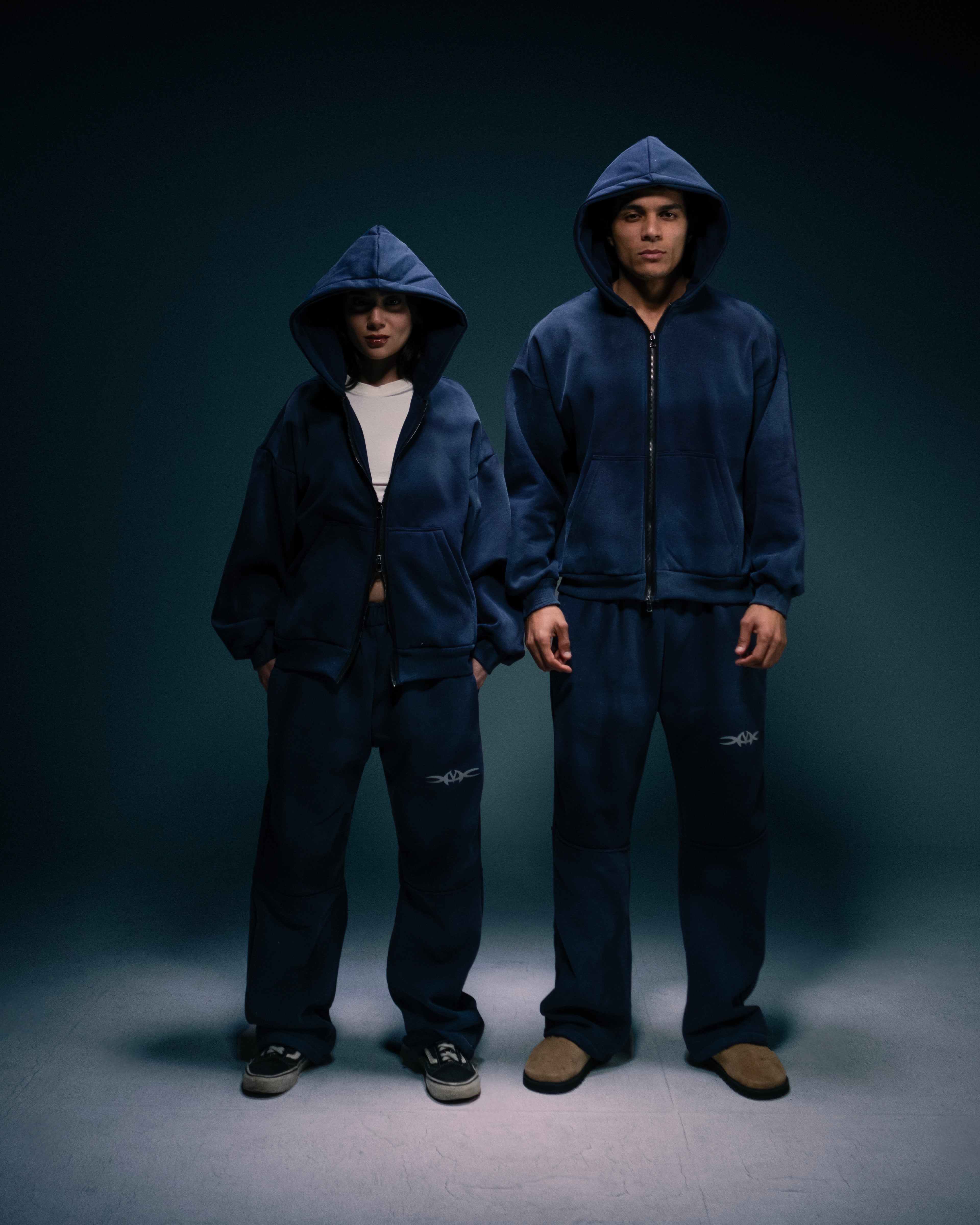 Relaxed fit washed tracksuit - 2items