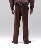 CHINO FLARED IN BROWN