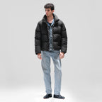 MEN PUFFER JACKET IN BLACK