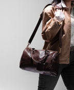 CROCODILE MEDIUM BAG IN BROWN
