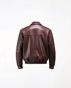 BOMBER JACKET IN
BRUN SEPIA