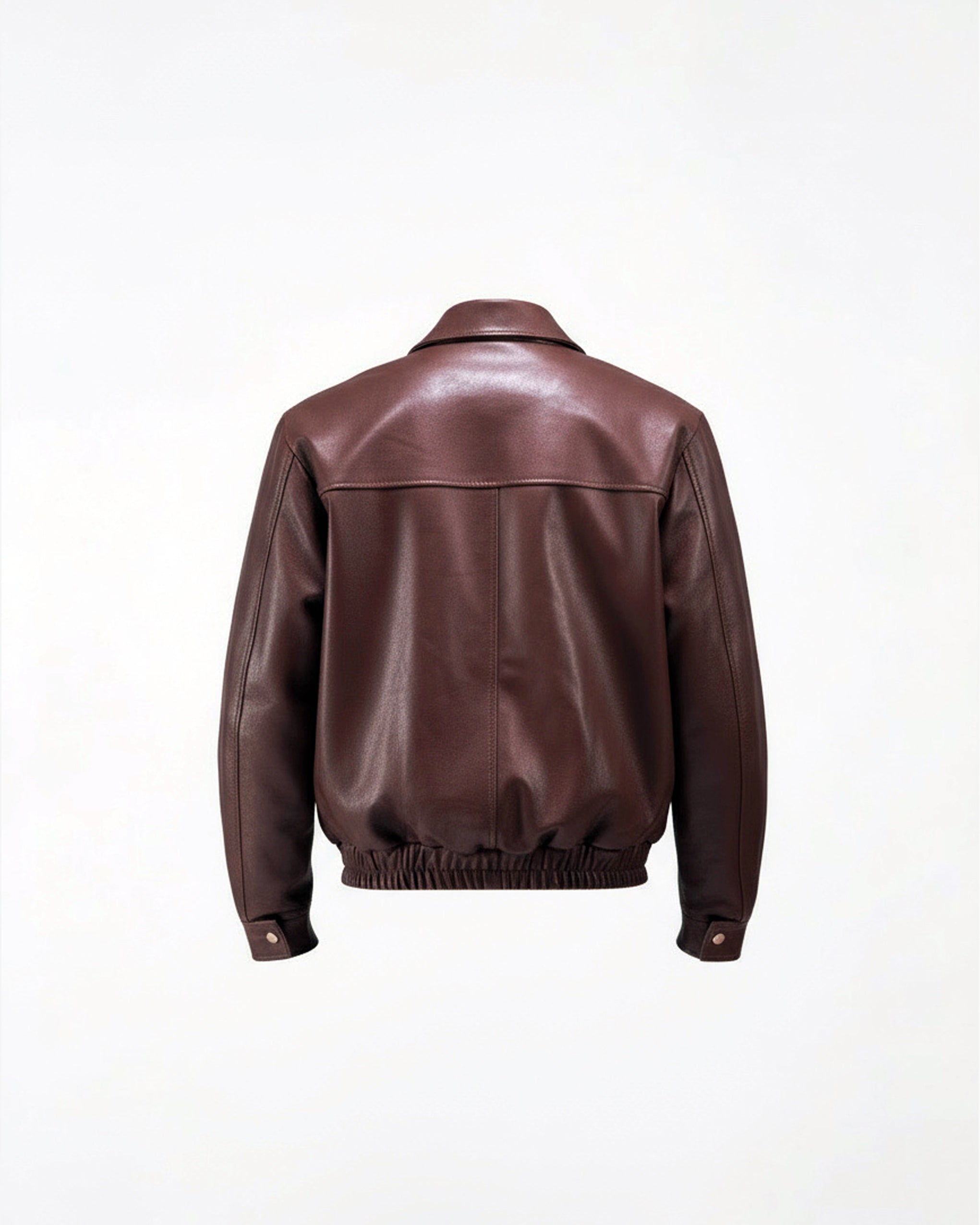 BOMBER JACKET IN BRUN SEPIA