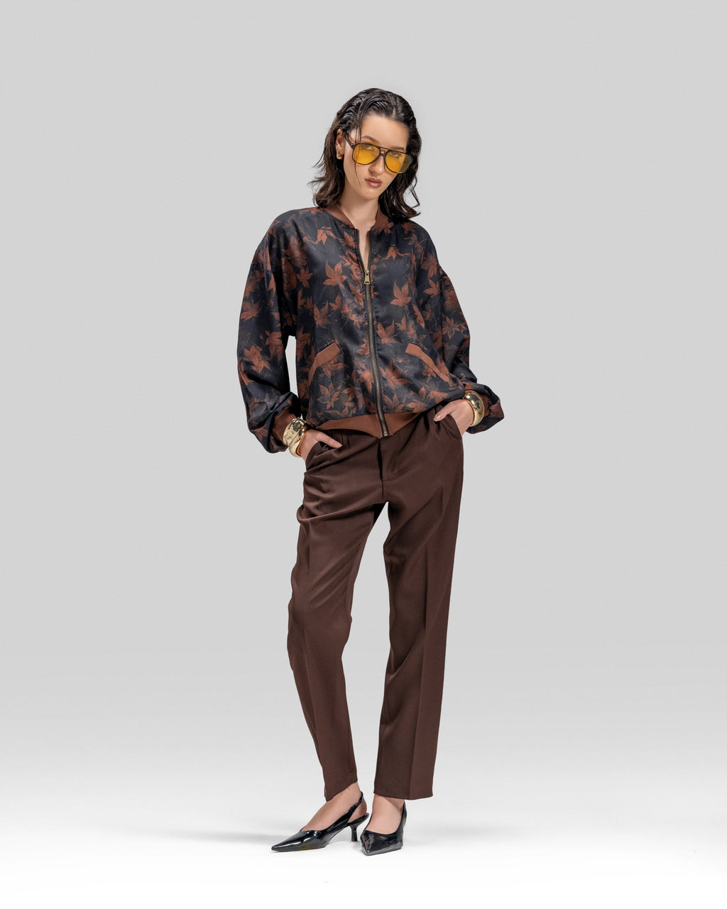 SATIN RELAXED JACKET
