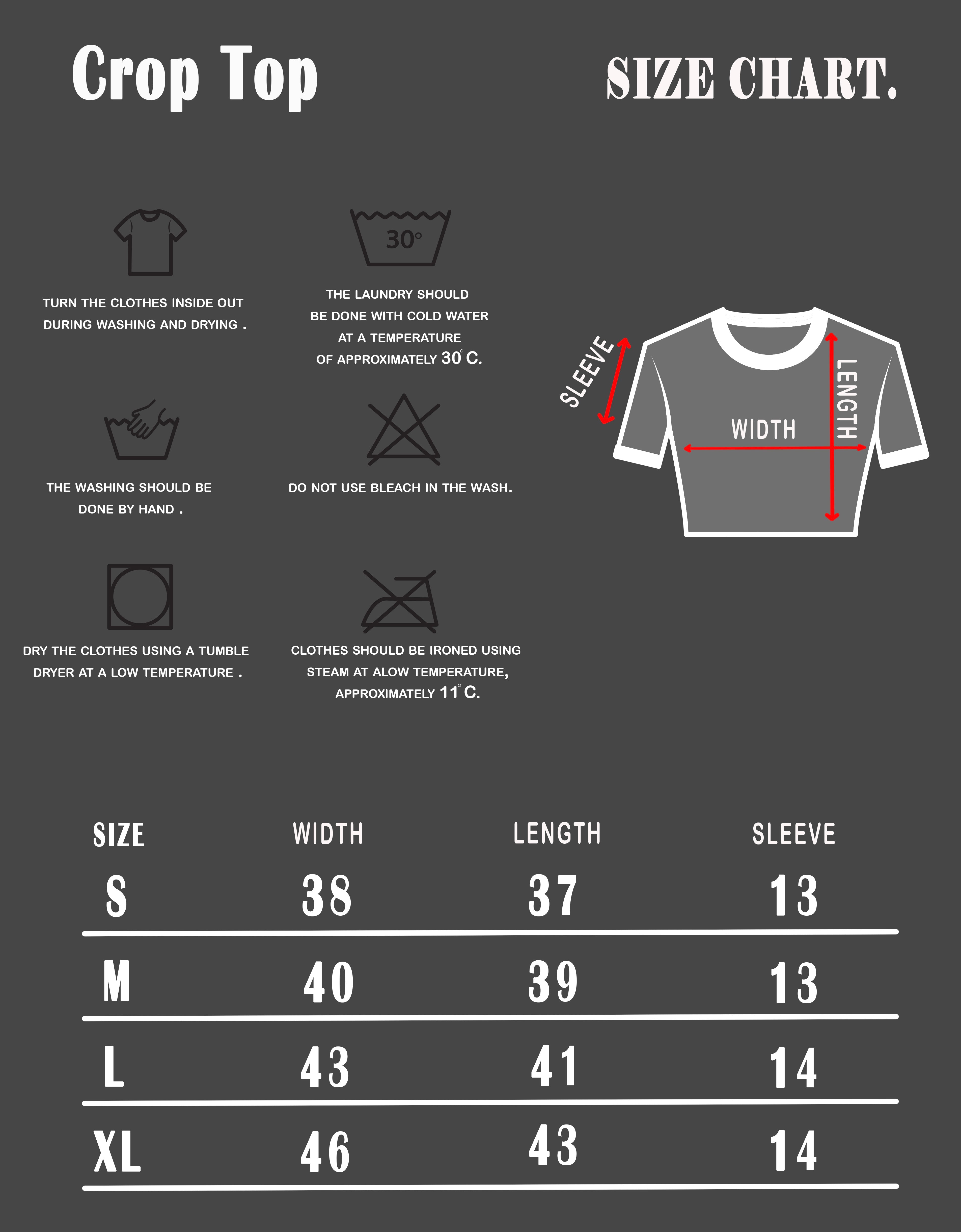 CropTop With Black Rib