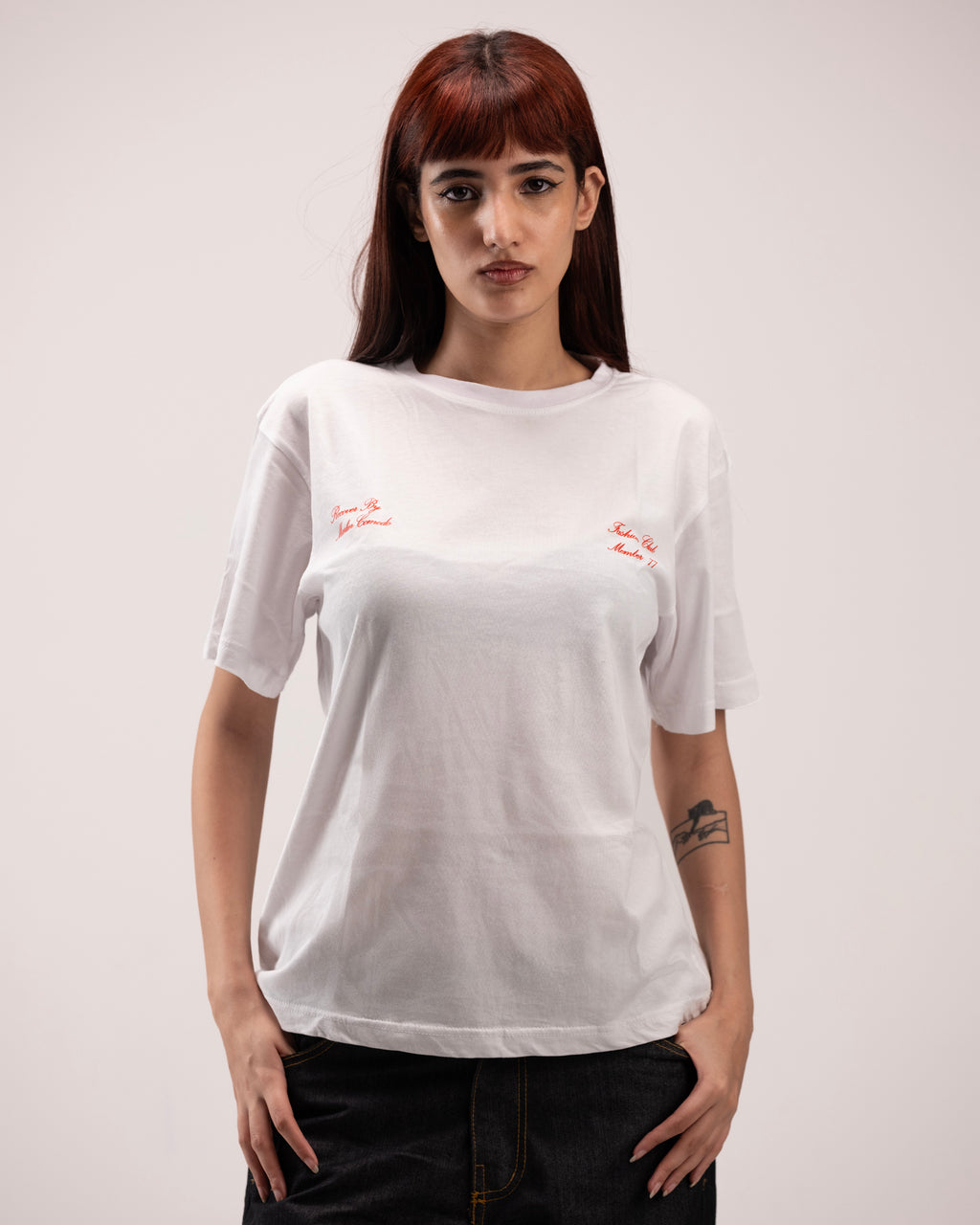 Regular white T-Shirt