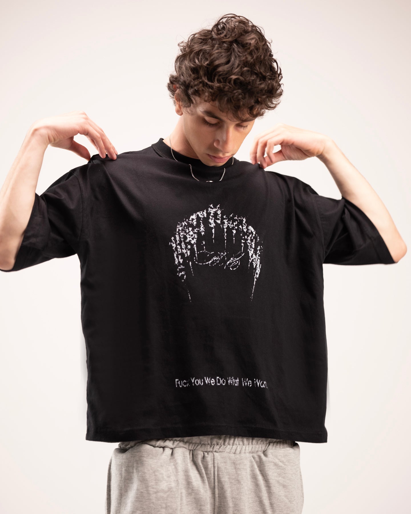 Boxy fit T-Shirt With faded print