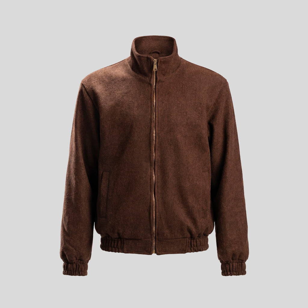 WOOL TRACK TOP