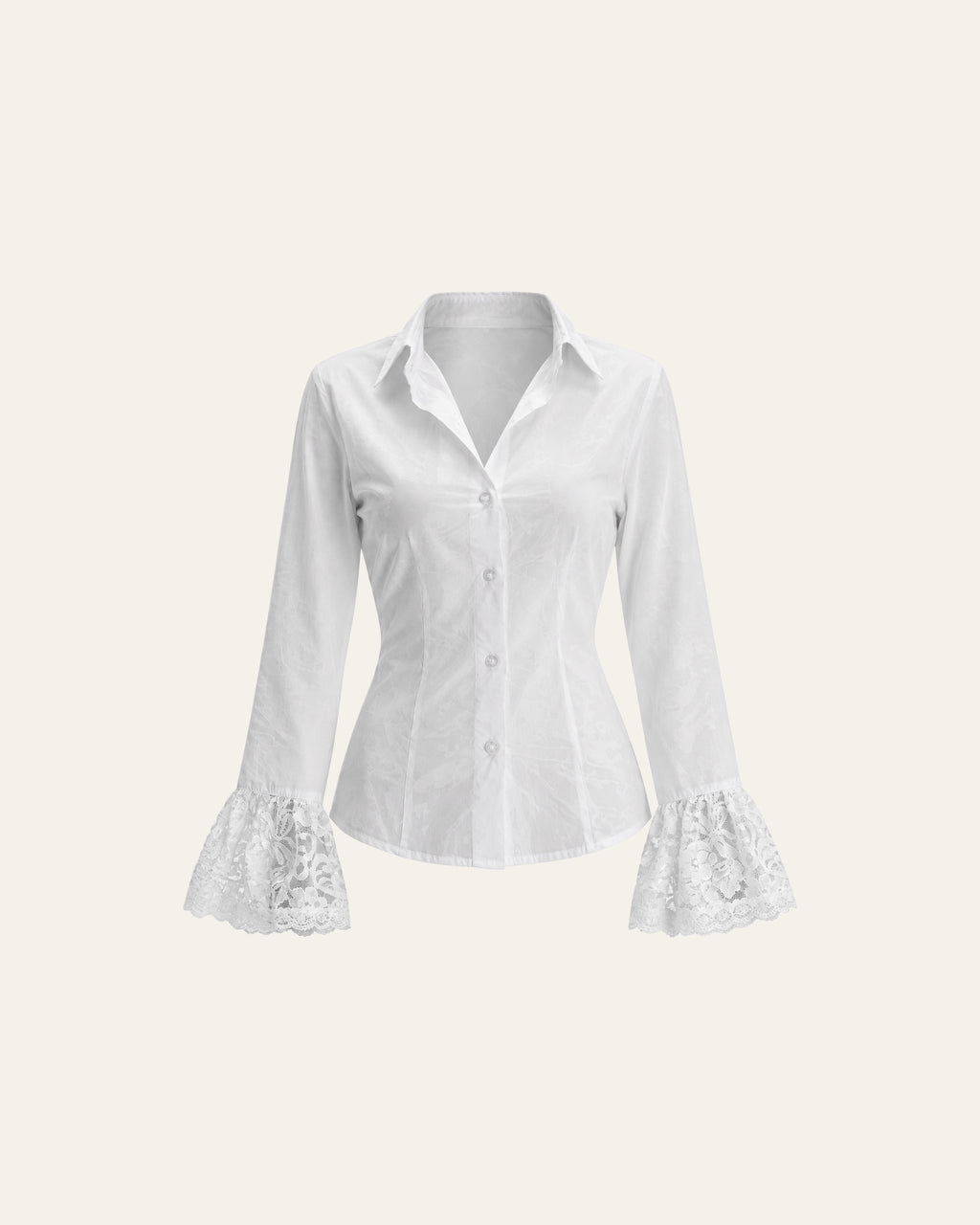 VICTORIAN WOMEN SHIRT IN WHITE