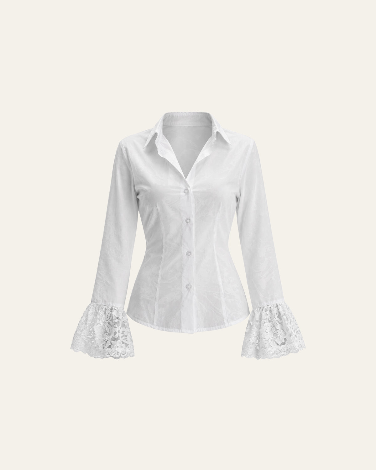 VICTORIAN WOMEN SHIRT IN WHITE