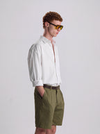 RELAXED SHIRT COTTON IN WHITE