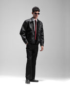 CHINO FLARED IN BLACK