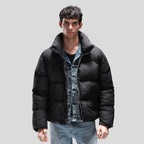 MEN PUFFER JACKET IN BLACK