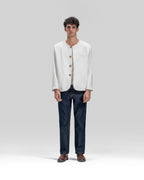 WHITE SUMMER BLAZER
