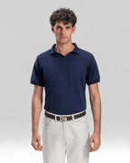 PIQUÉ TEXTURED POLO SHIRT
