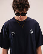 Boxy fit T-Shirt In Navy