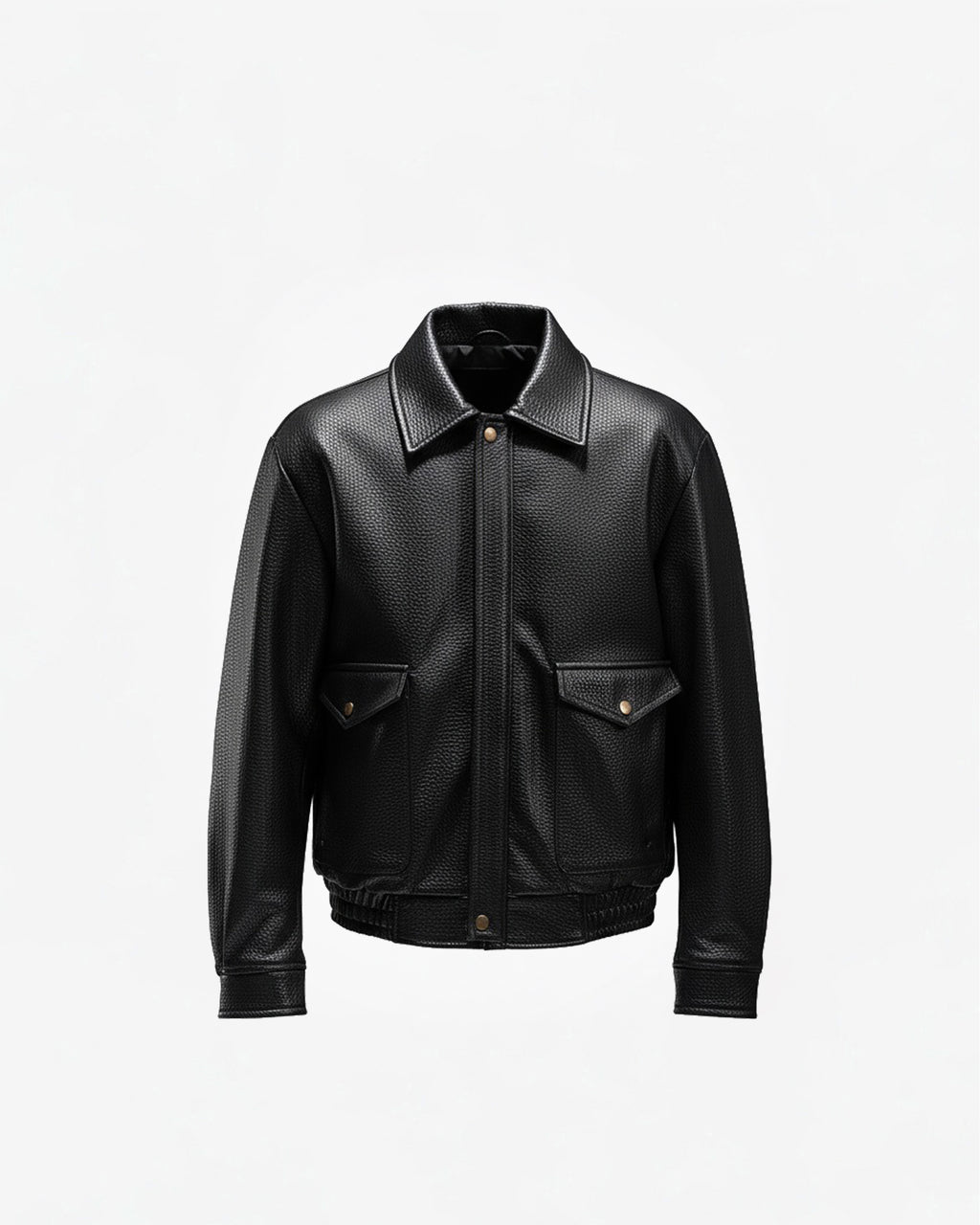 BOMBER JACKET IN BUBBLED BLACK