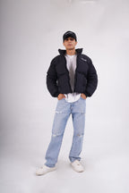 Puffer oversized jacket