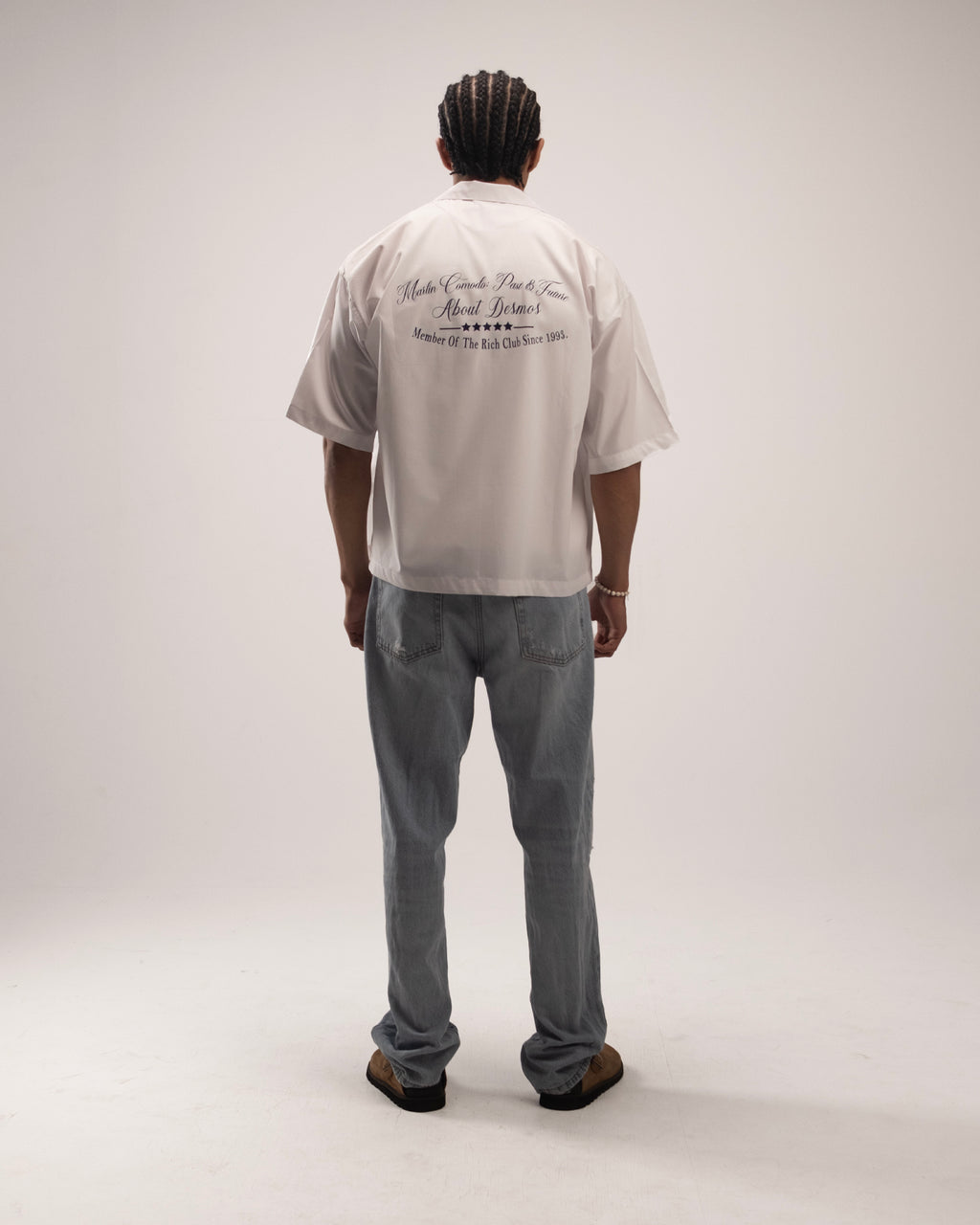 Boxy fit Shirt in white