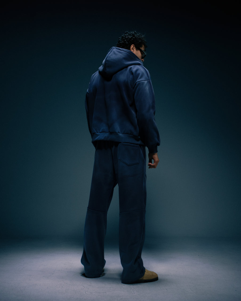 Relaxed fit washed tracksuit - 2items