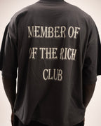 Printed Boxy fit T-Shirt in Gray