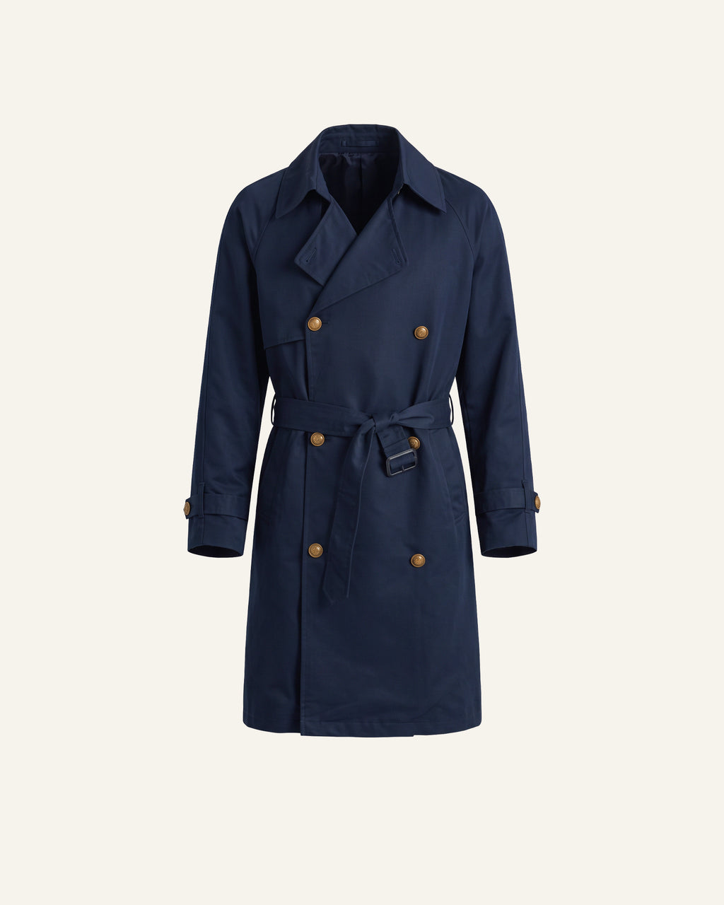 DOUBLE-BREASTED TRENCH COAT