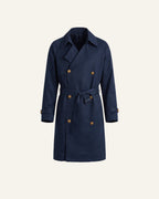 DOUBLE-BREASTED TRENCH COAT