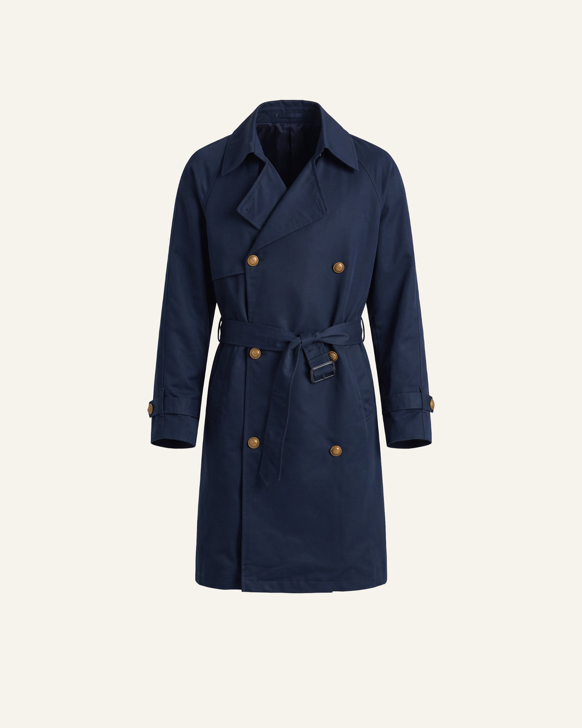 DOUBLE-BREASTED TRENCH COAT
