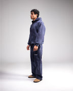 Relaxed fit washed tracksuit - 2items